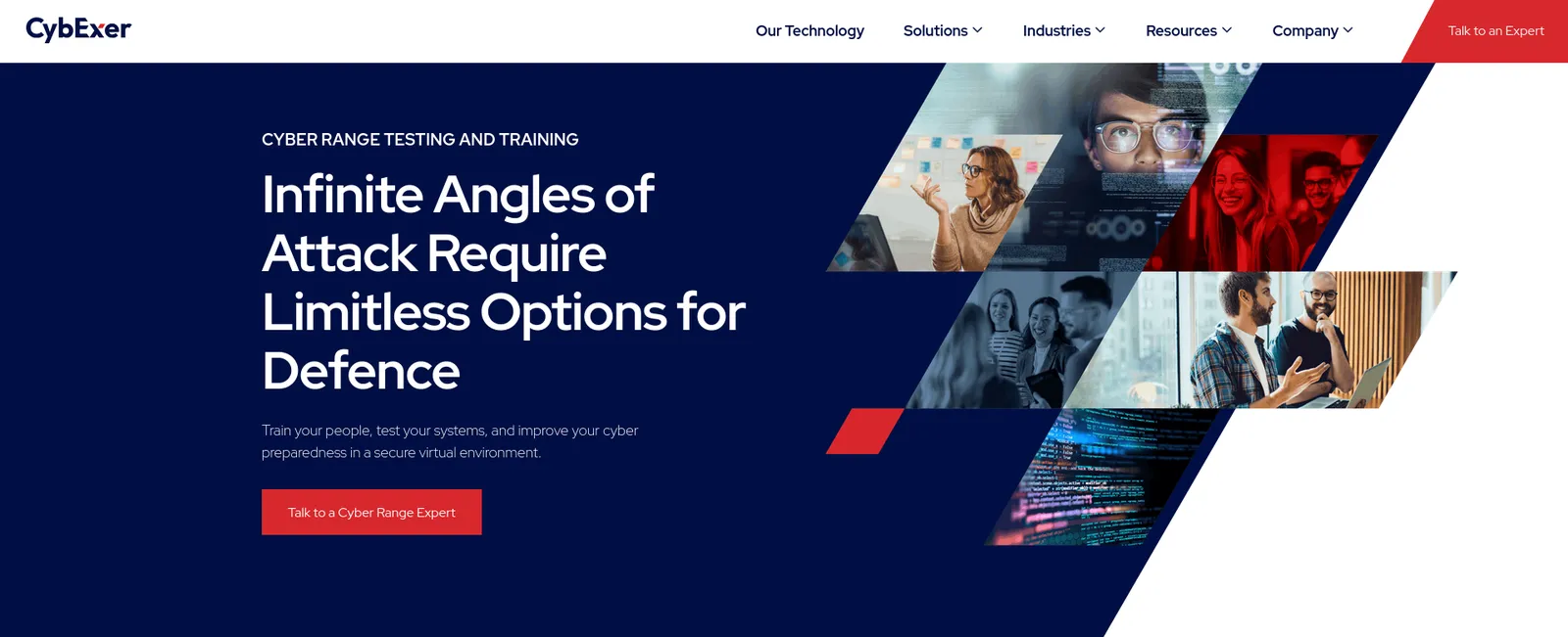 CybExer homepage