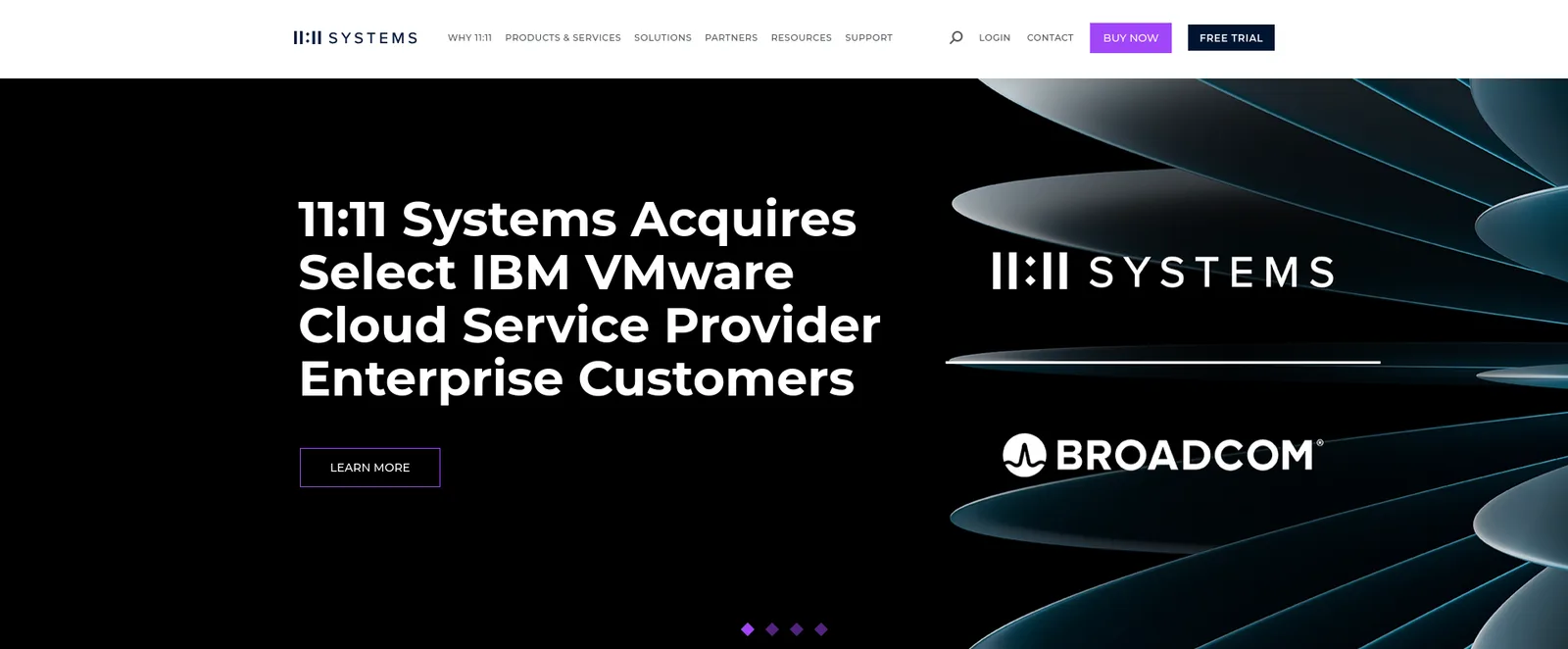 11:11 Systems homepage