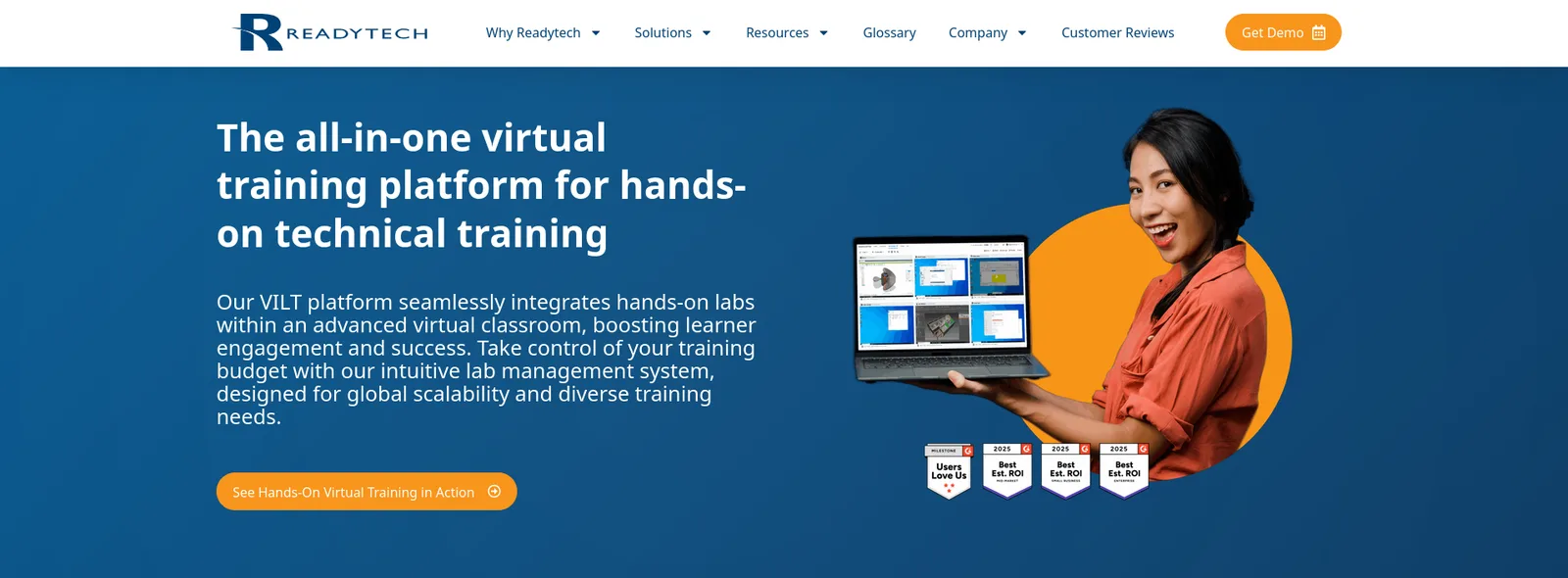 ReadyTech homepage